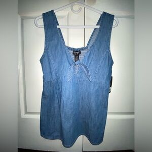 Wrangler Retro Blue Denim Top